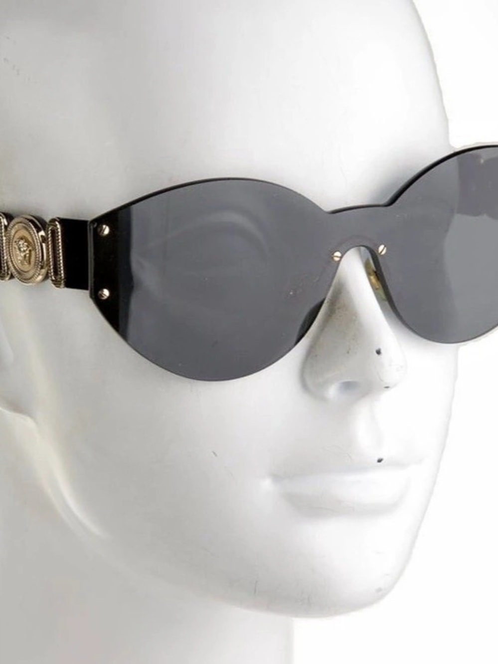 Versace Medusa Black Sunglasses